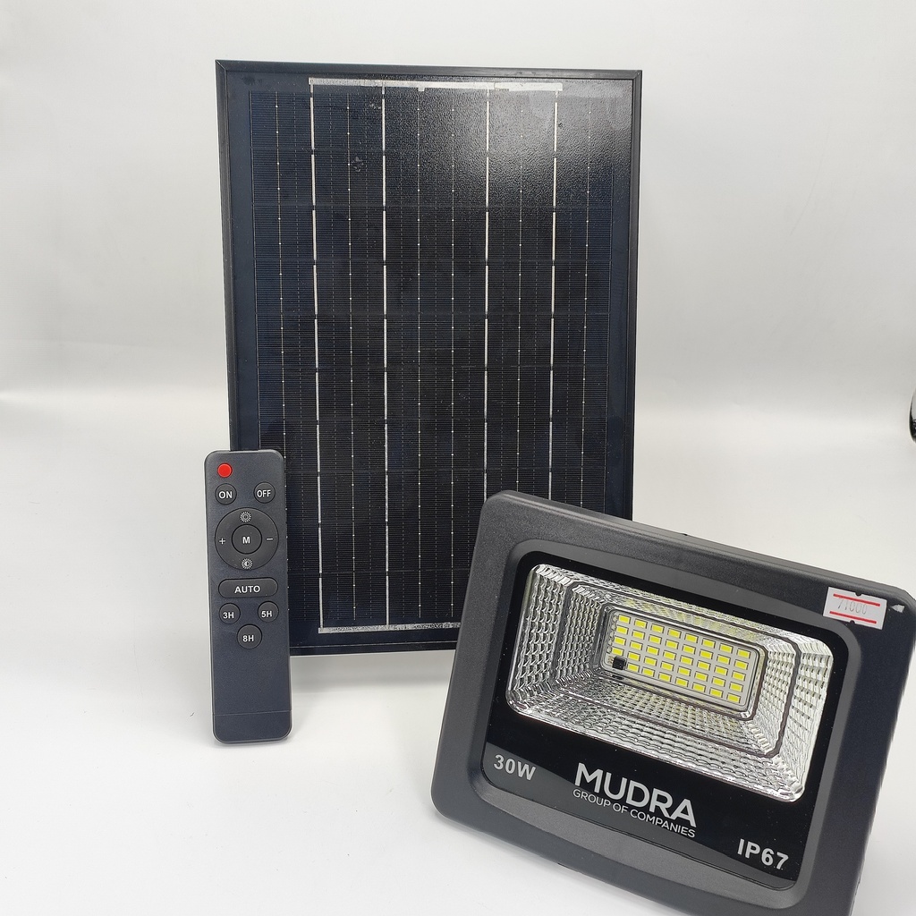 MUDRA S-01D Flood Light Solar LED 30W (လက်ဟောင်း)