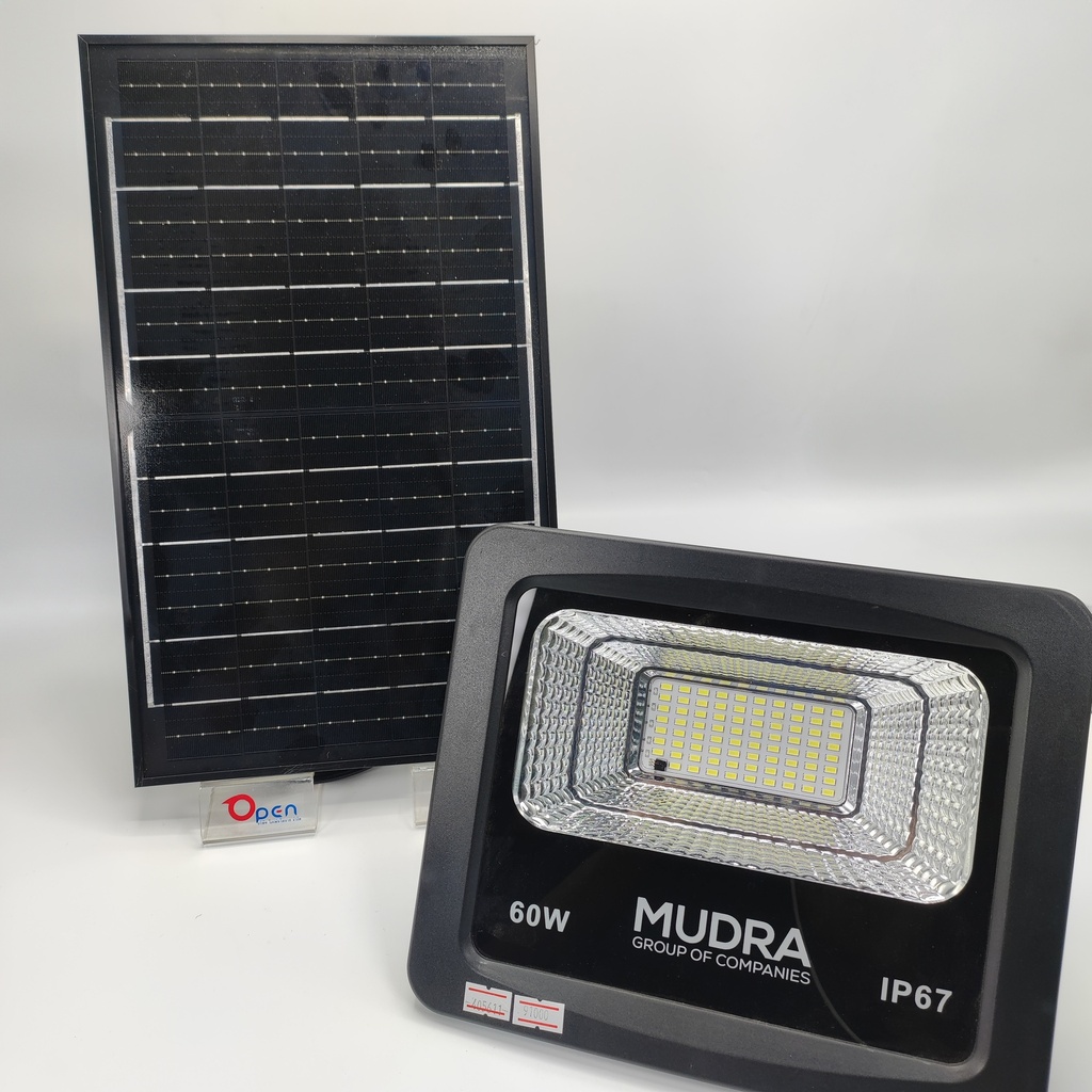 MUDRA S-01D Flood Light Solar LED 60W(လက်ဟောင်း)