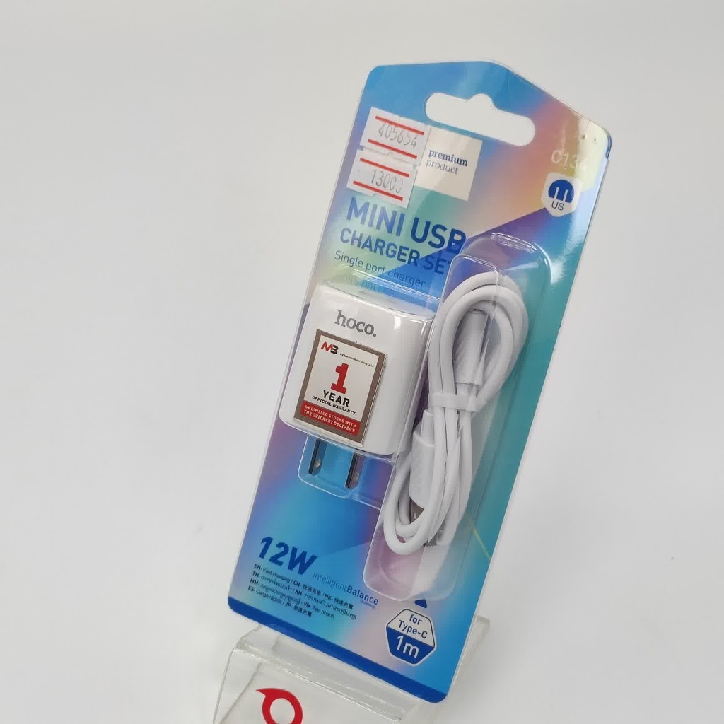 Hoco M3 C-134 Type C Charger Set