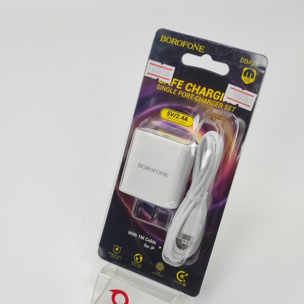 [405734] Borofone DBA-28 ios Charger Set