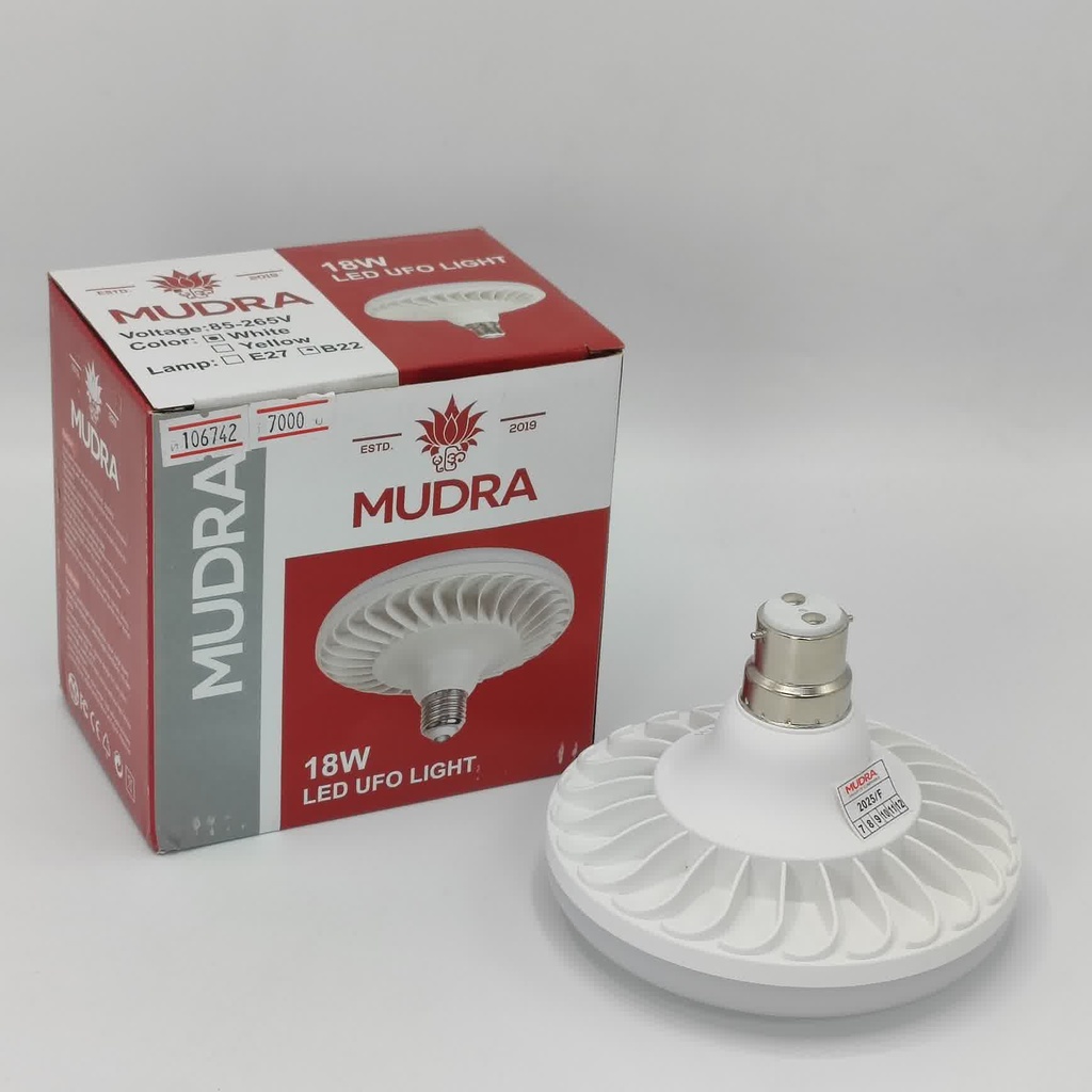 Mudra 18W UFO E27/B22