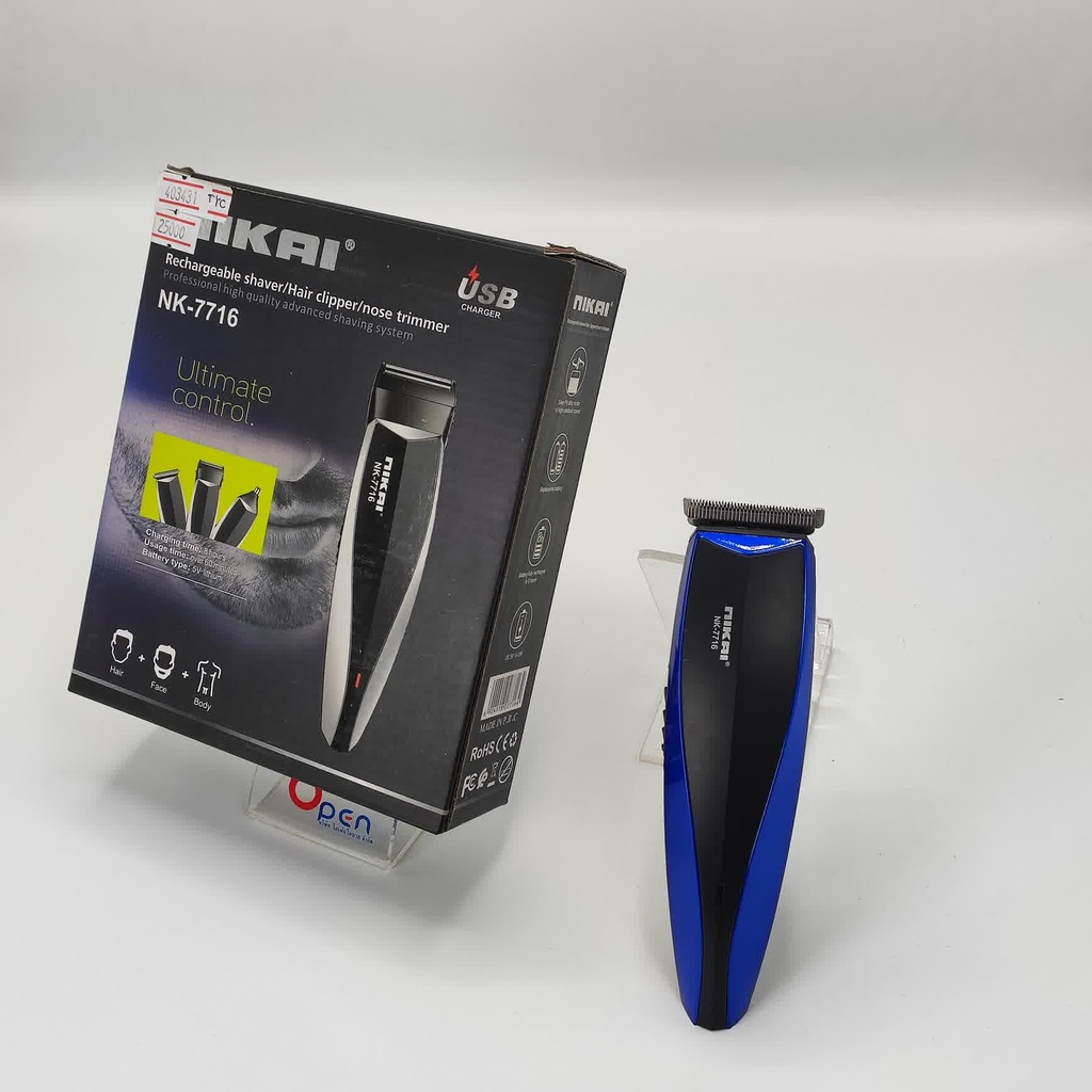 TYC NK-7716 rechargeable shaver