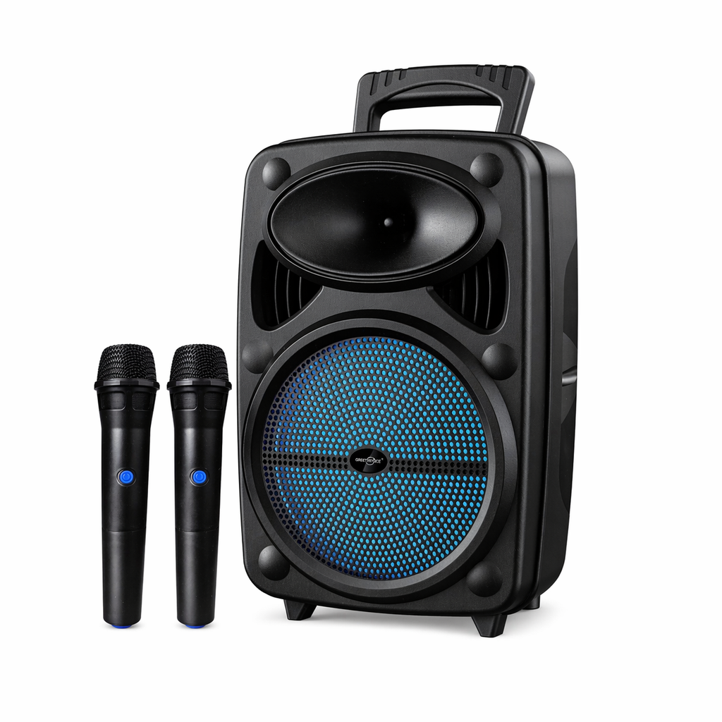 SPS BT GTS-2385 8" Speaker Box 