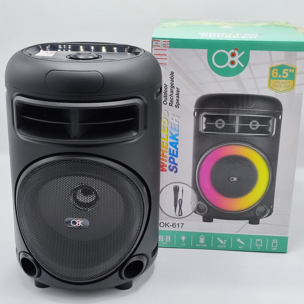 MSN OK-617 6.5" Bluetooth Speaker
