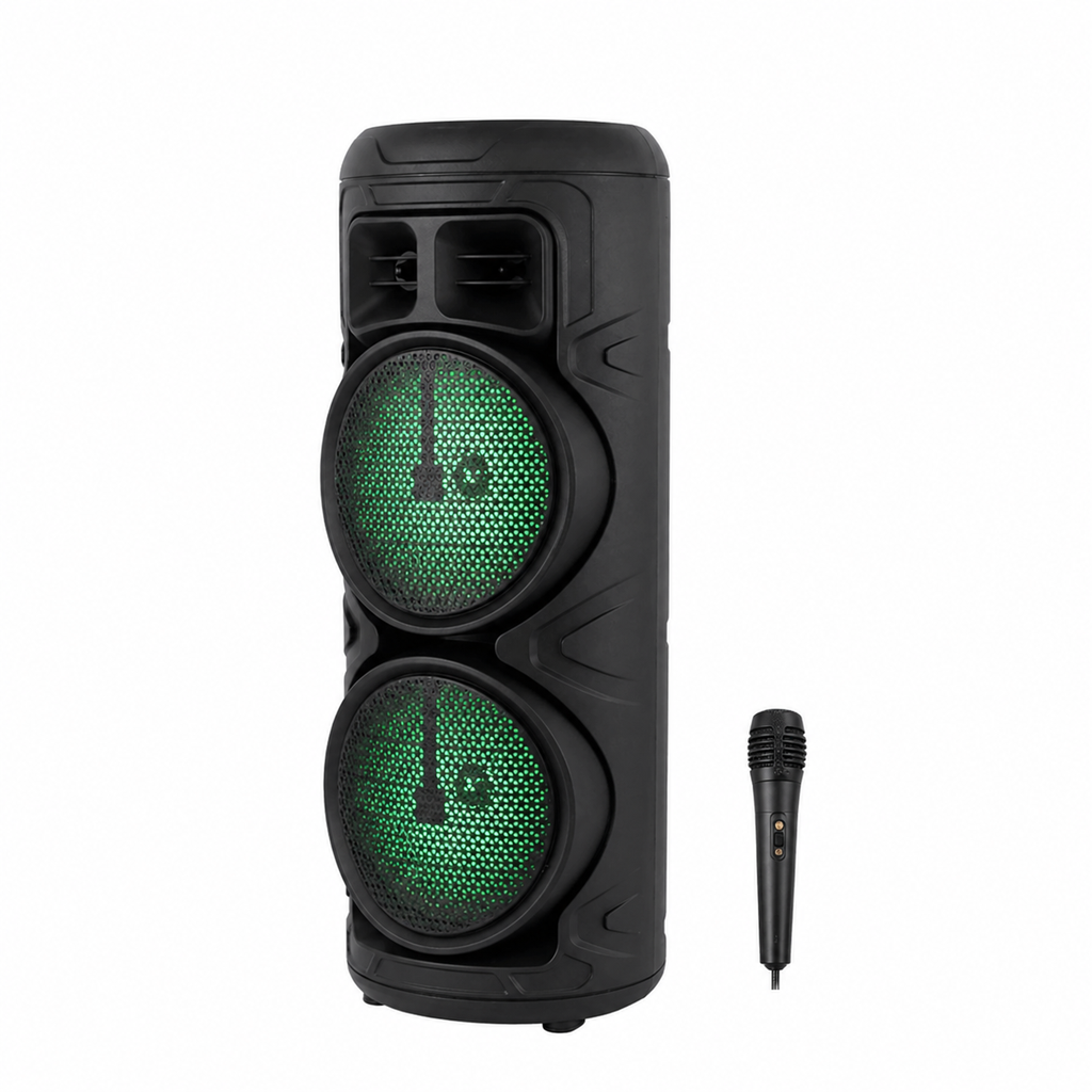 KH BT GTS-2087 8" Speaker Box