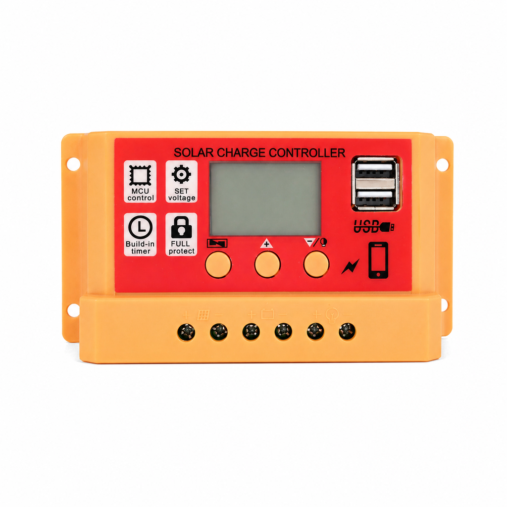 [101990] Solar Charge Controller 10A Orange colour