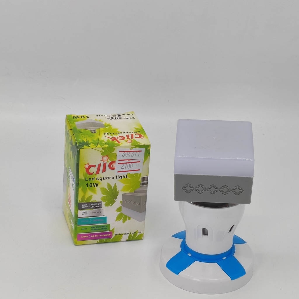 LAMP CLICK LED SQUARE LIGHT-10W