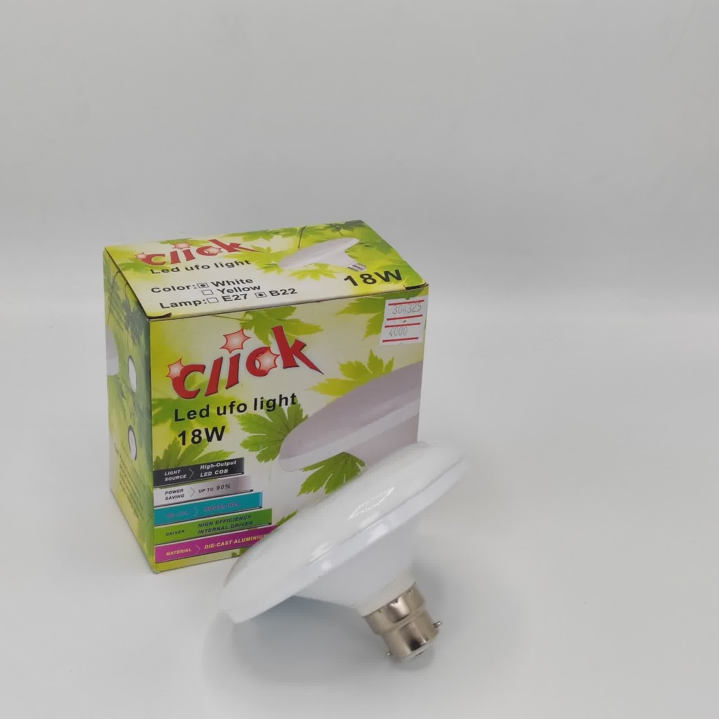 LAMP CLICK LED UFO LIGHT-18W
