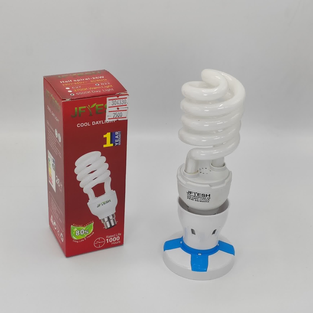 LAMP JFRESH HALF SPIRAL-26W