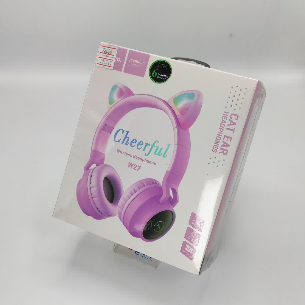 [106515] Hoco Telecity W-27 Wireless Headphone