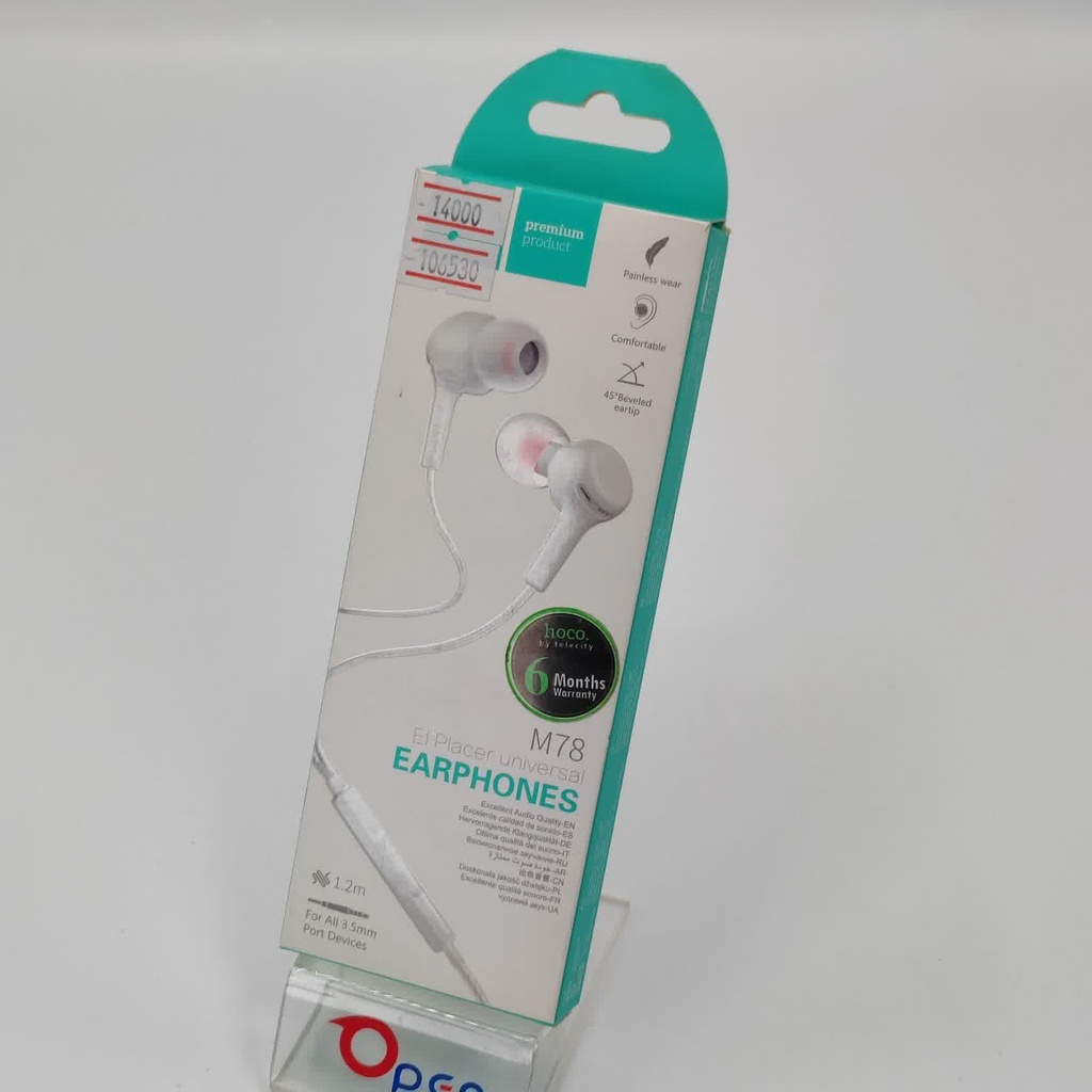 [106530] Hoco Telecity M-78 Earphone