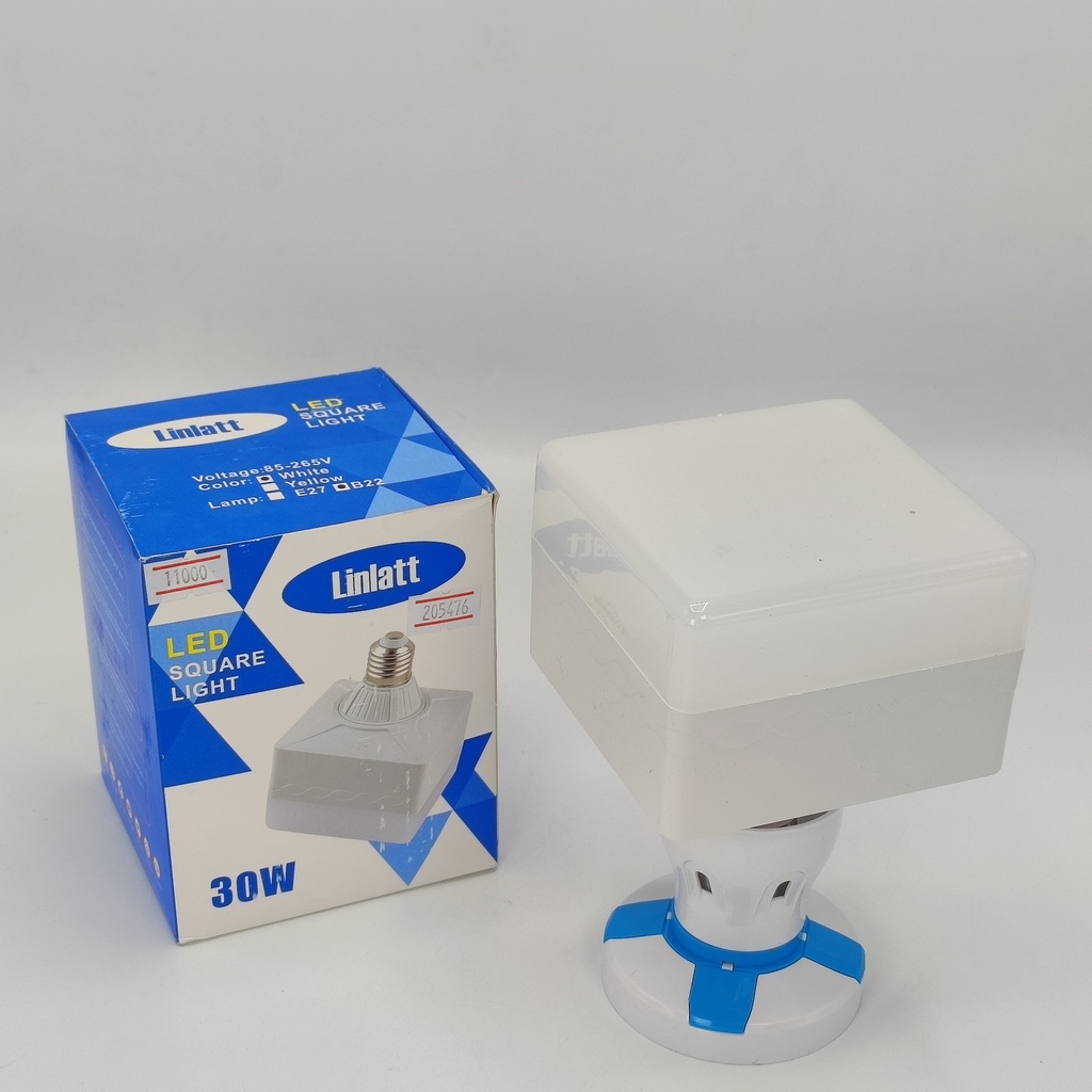 LinLatt LED Square Light B-22/E-27 30W