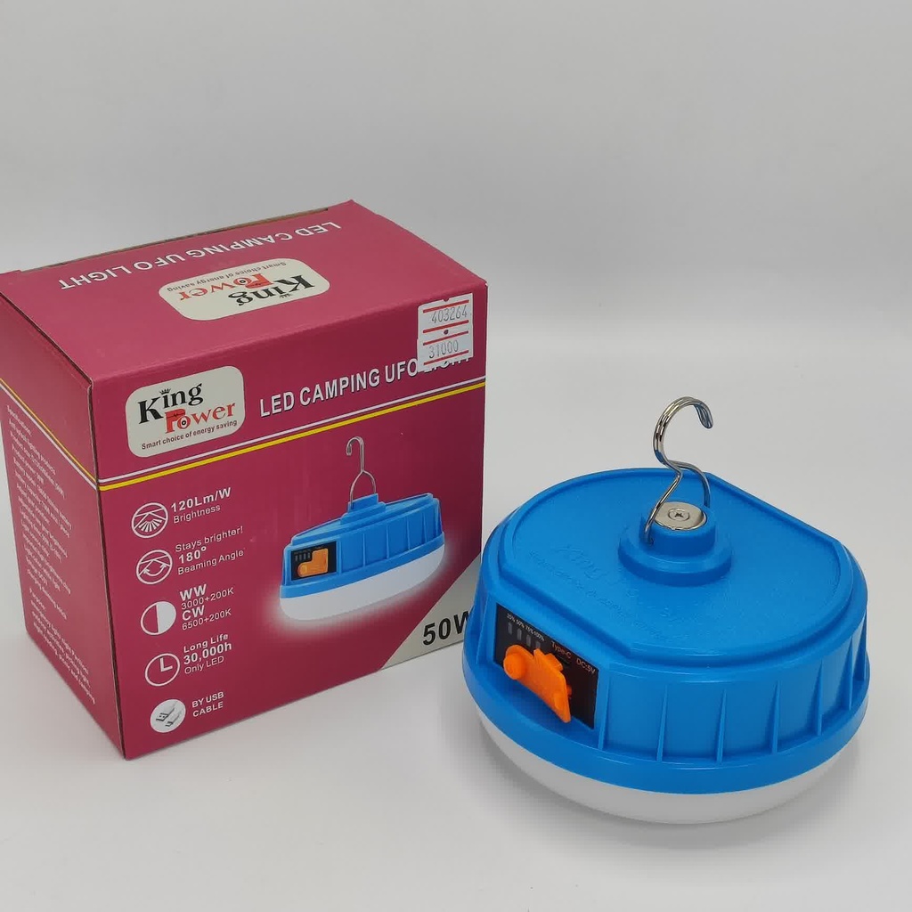 King Power KP-801 Led Camping UFO Light 50W