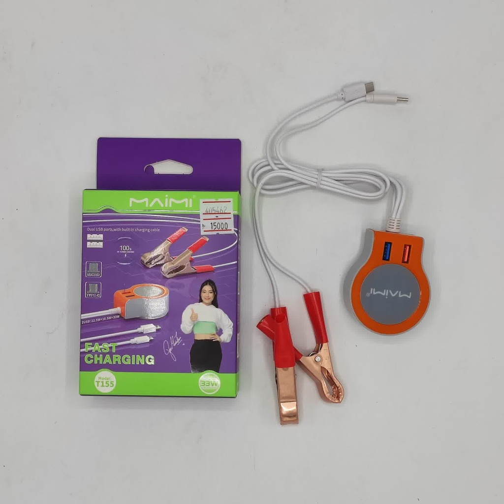 [405462] Maimi T-155(2in1) Dc Charger 33W