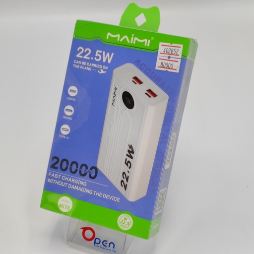 [402852] Maimi Mi-76 20000mah Power Bank