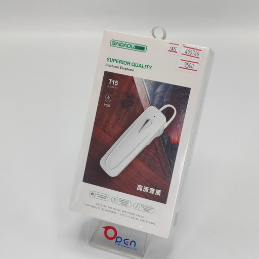 [405749] SPS T-15 Bluetooth Earphone