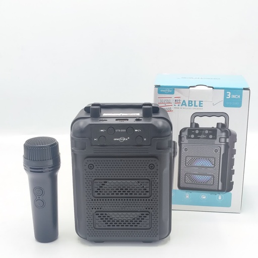 [101980] KH BT GTS-2333 3" Speaker Box