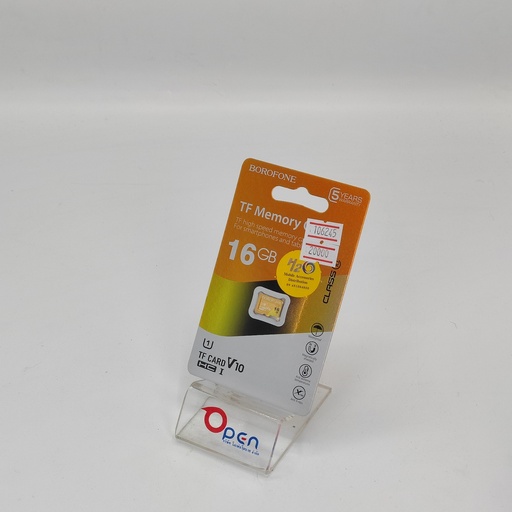 [106245] Borofone 16GB memory card