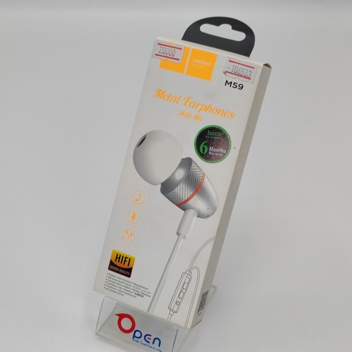[106533] Hoco Telecity M-59 Earphone